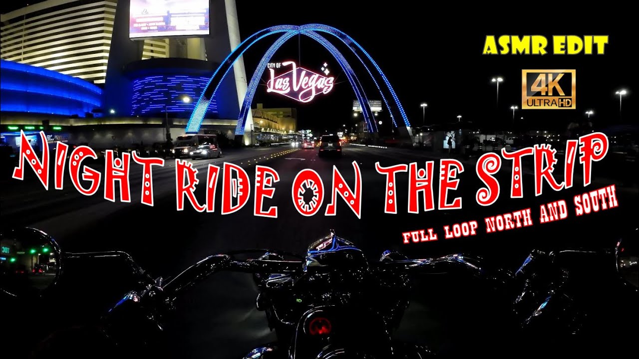 Night Ride | Las Vegas Strip | ASMR Edit |  Indian Springfield