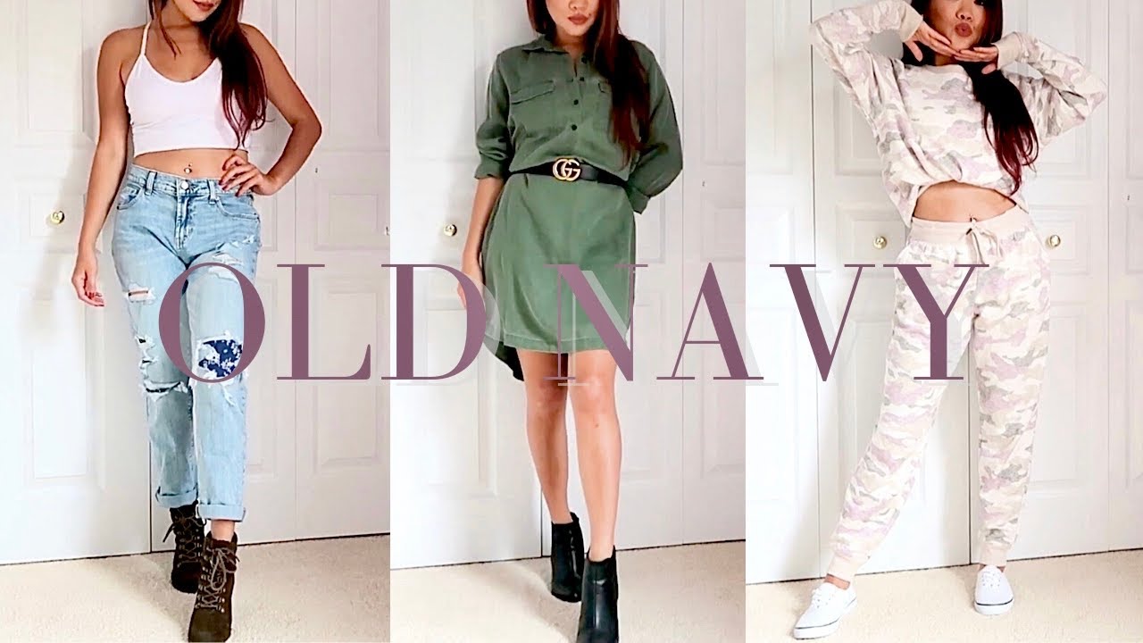 OLD NAVY TRY ON CLOTHING HAUL