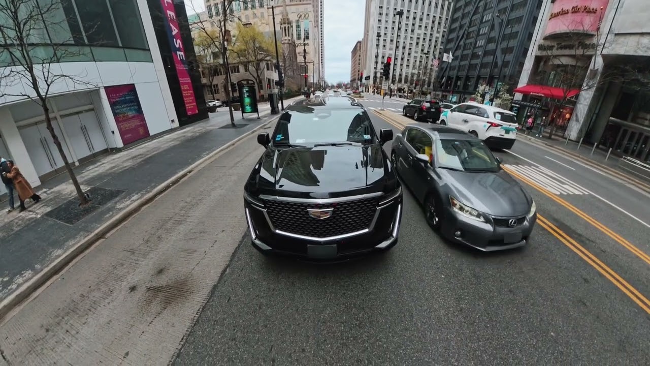 Luxury Escalade SUV Drive Through Magnificent Mile Chicago | Exclusive Limo Experience