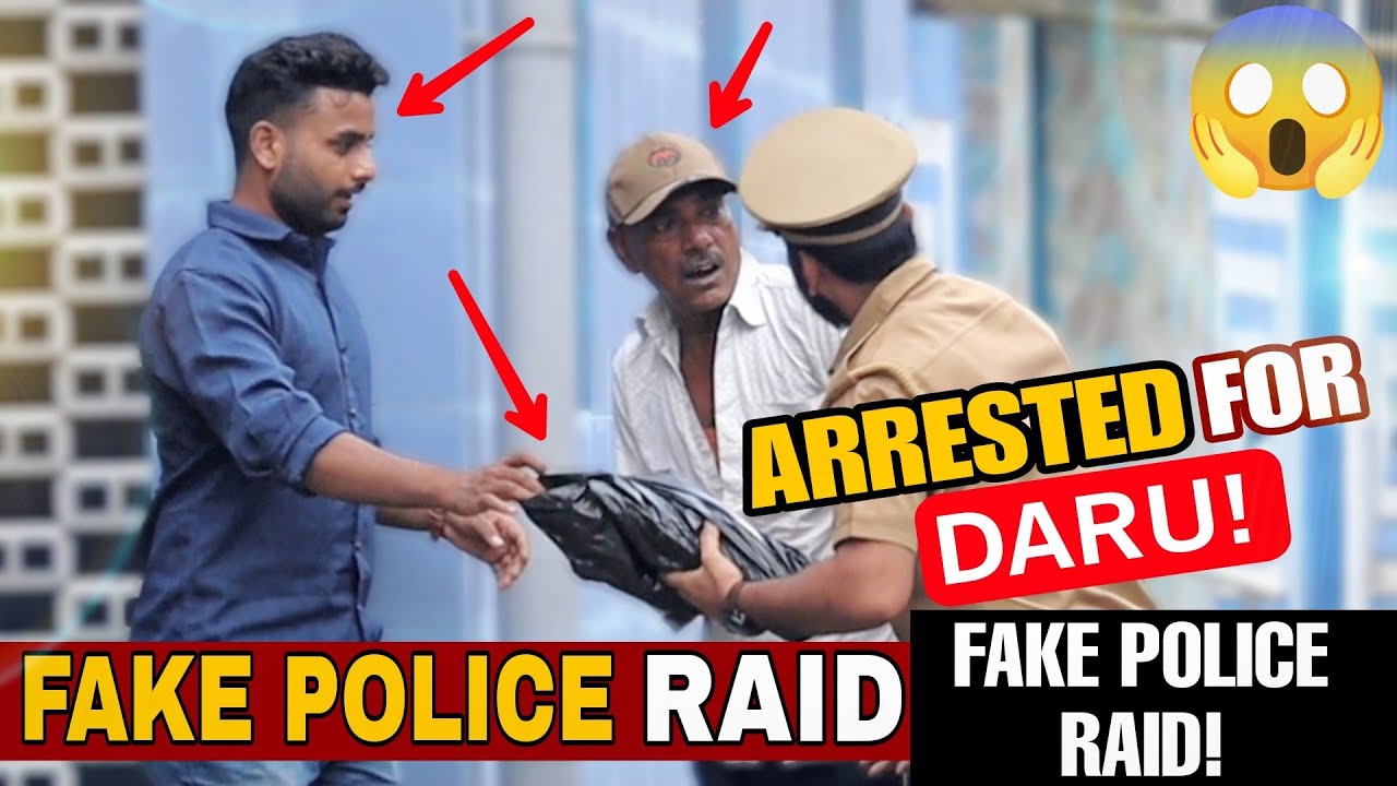 Arrested People For Selling Daru Prank! || MOUZ PRANK