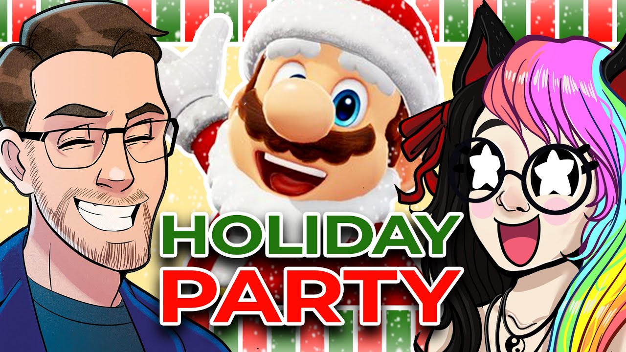 Holiday Party w/ @SnapClickKat | Mario Kart 8 Deluxe AND Super Smash Bros. Ultimate | Live Stream