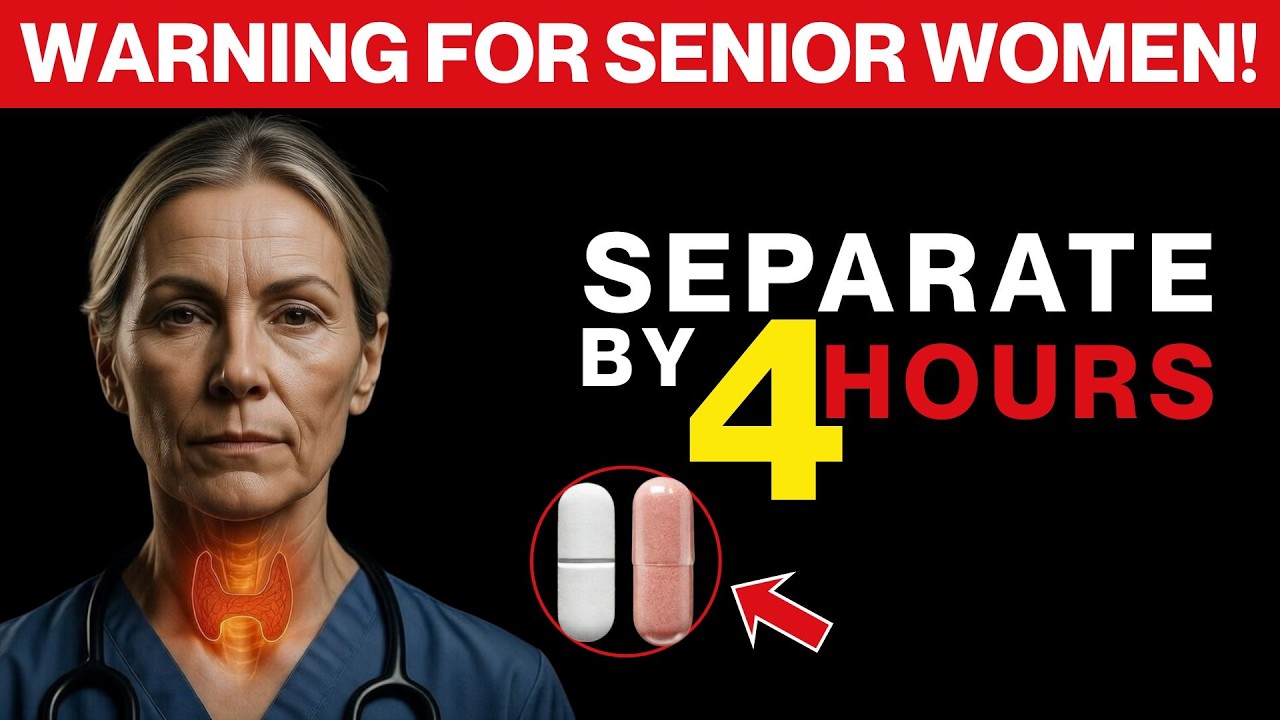 Endocrinologist WARNS :This 'Safe' Pill Destroys The Thyroid in Women Over 60 | Senior Women Health
