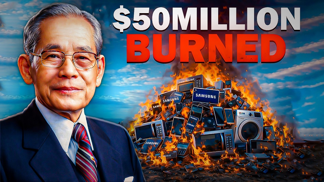 How Samsung’s Chairman Burned $50 Million to Build a $400 Billion Empire