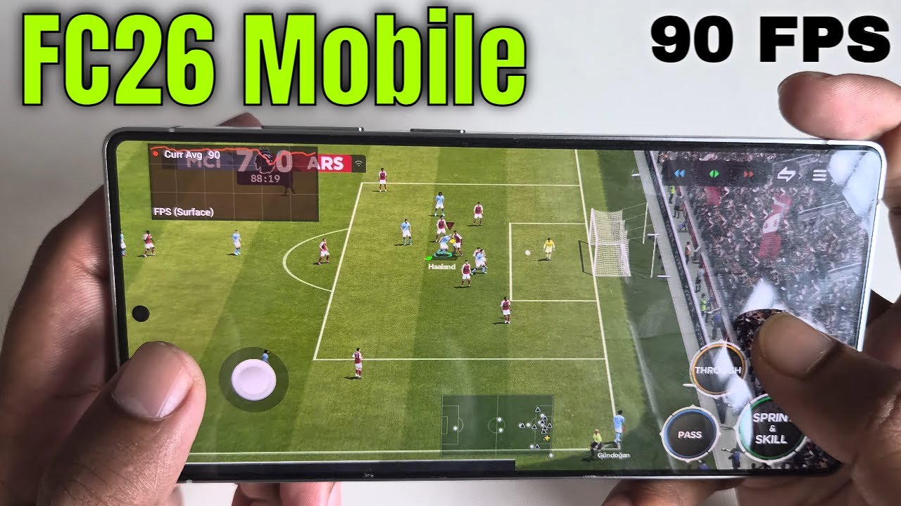 EA FC26 Mobile Gameplay | Ultra Graphics 90FPS | Samsung S25 Ultra