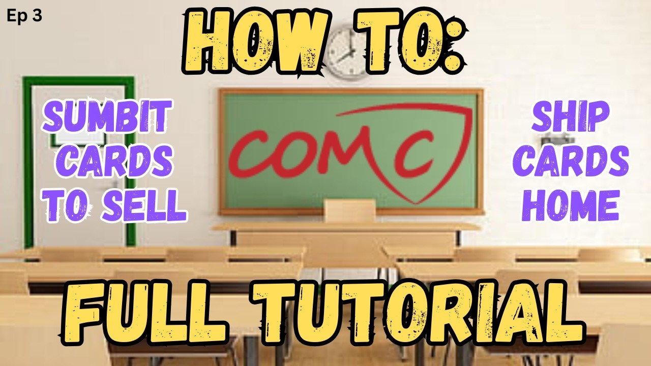 COMC Submissions Explained! How To Send Cards to Sell or Ship Home  Detailed Tutorial & Walkthrough
