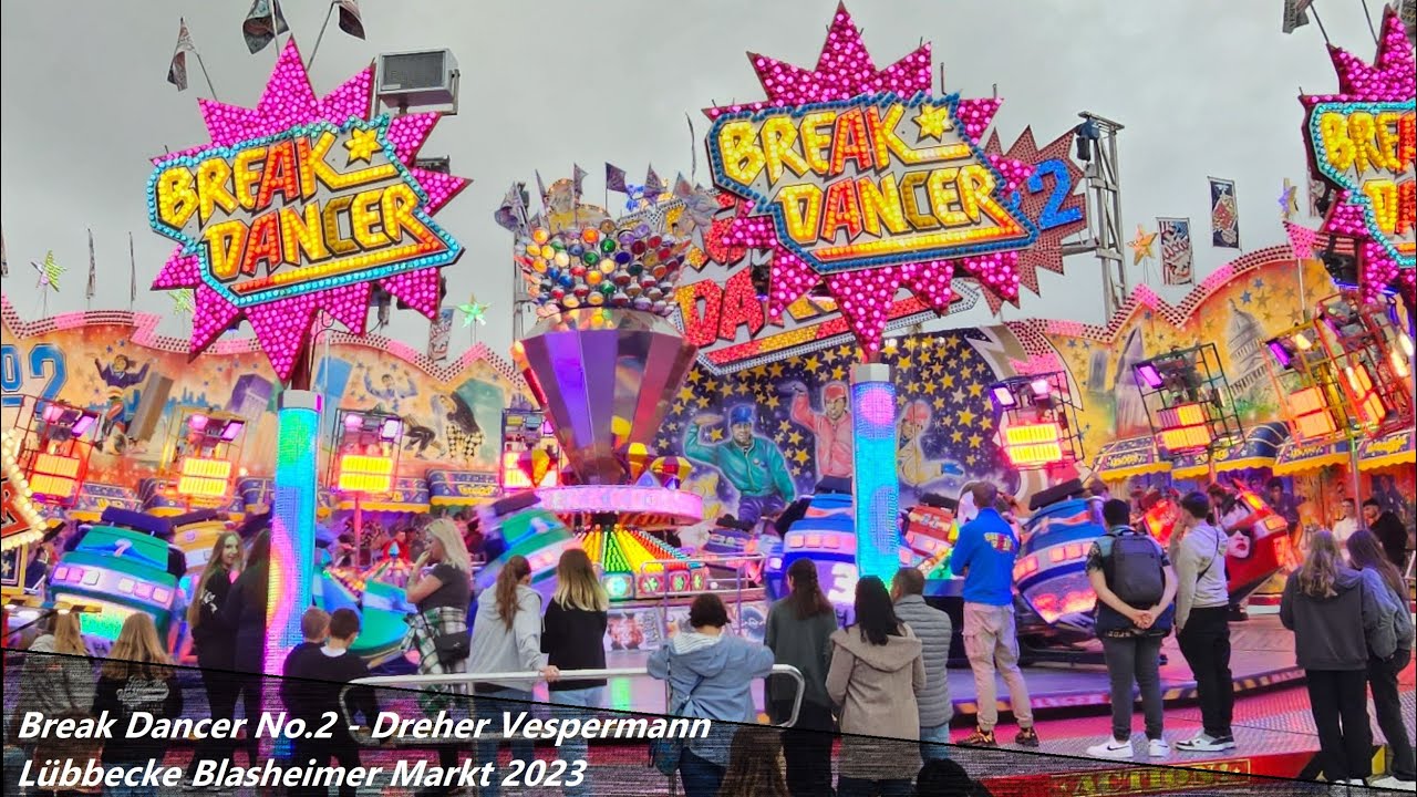 Break Dancer No.2 - Dreher / Vespermann (Offride Video) Kirmes Blasheimer Markt Lübbecke 2023