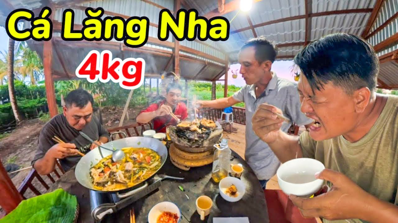 Cá Lăng Tươi Nấu Hai Món Siêu Ngon Nhâm Nhi Cùng Anh Em - Quẹo Channel