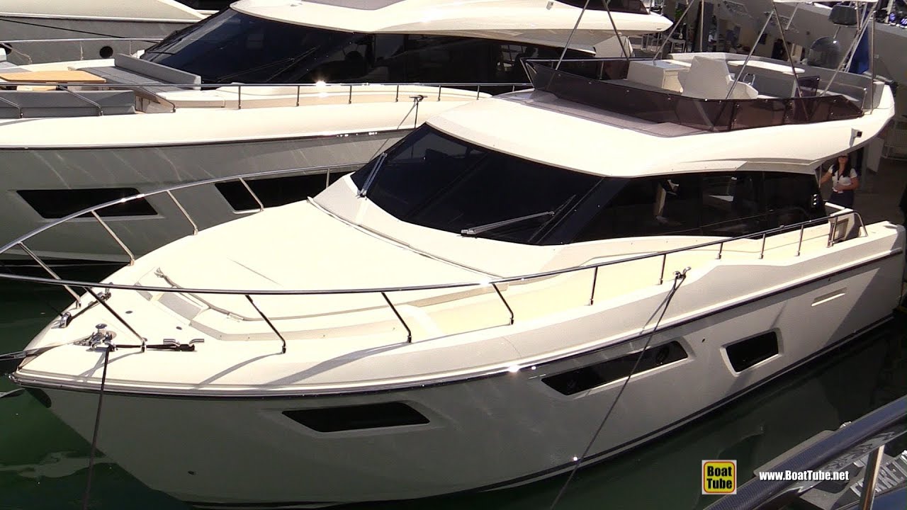 2019 Ferretti 450 Luxury Motor Yacht - Walkthrough - 2019 Miami Yacht Show