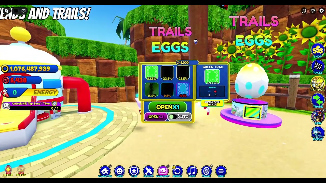 sonic speed sim gameplay