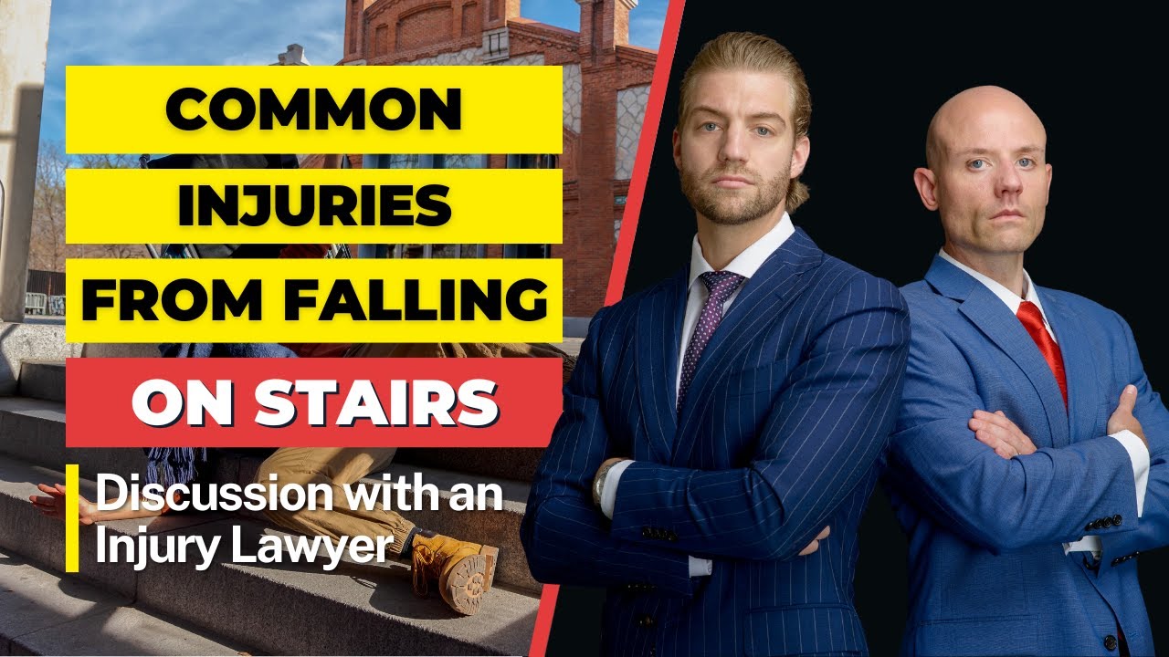 9 Common Injuries From Falling Down Stairs | Discussion with Orlando Slip and Fall Lawyers