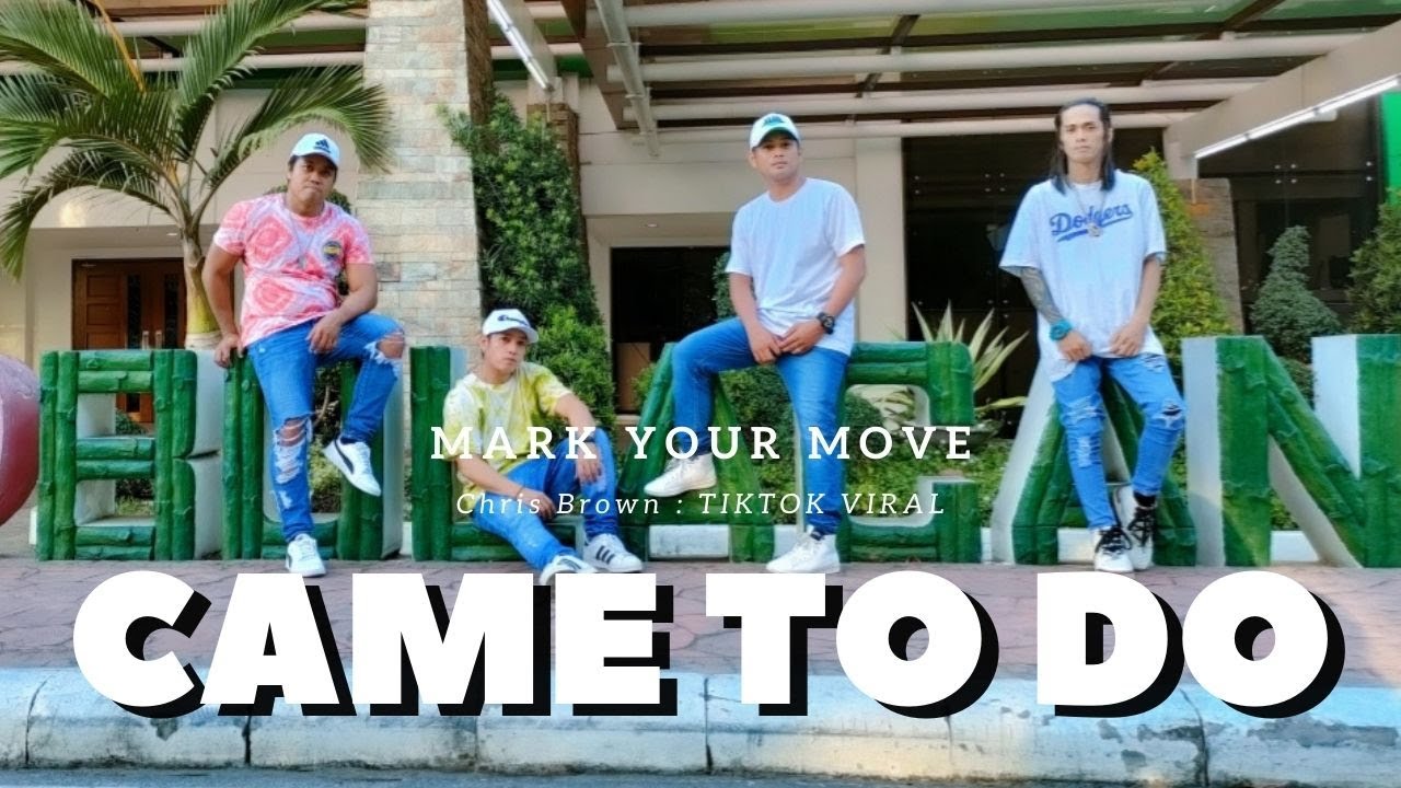 CAME TO DO - Chris brown ( Tiktok Viral ) | Advance Dance Fitness | MARK YOUR MOVE PH