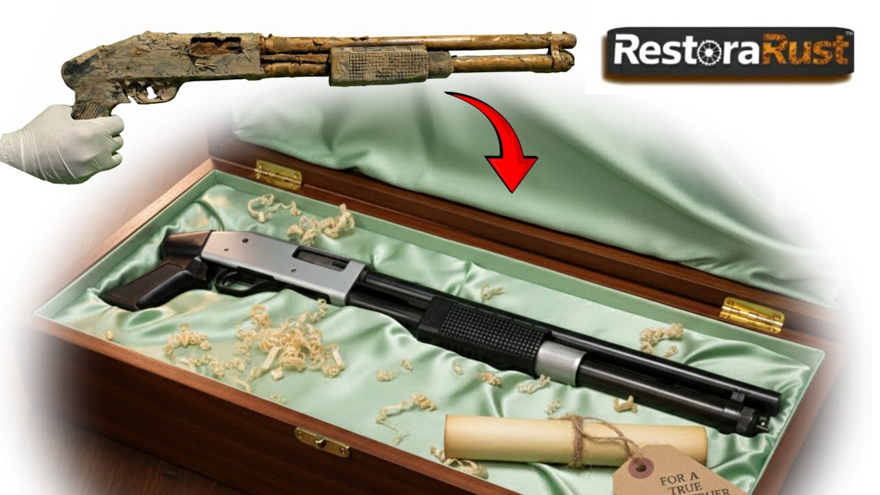 Old shotgun Restoration | Gun restoration step by step by RestoraRust