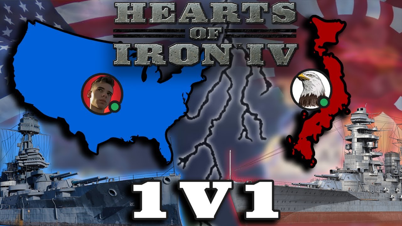 SARGE HOI4 FR: DUEL ONLINE 1 VS 1 (USA-JAPON) c'est chaud !!