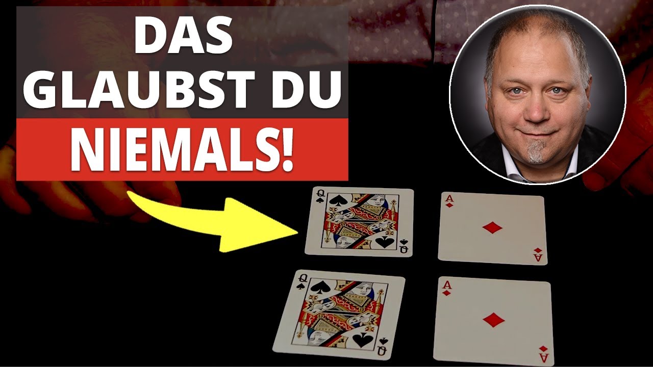 Lerne diesen genialen Kartentrick – Schritt für Schritt! - Geniale Vorhersage!