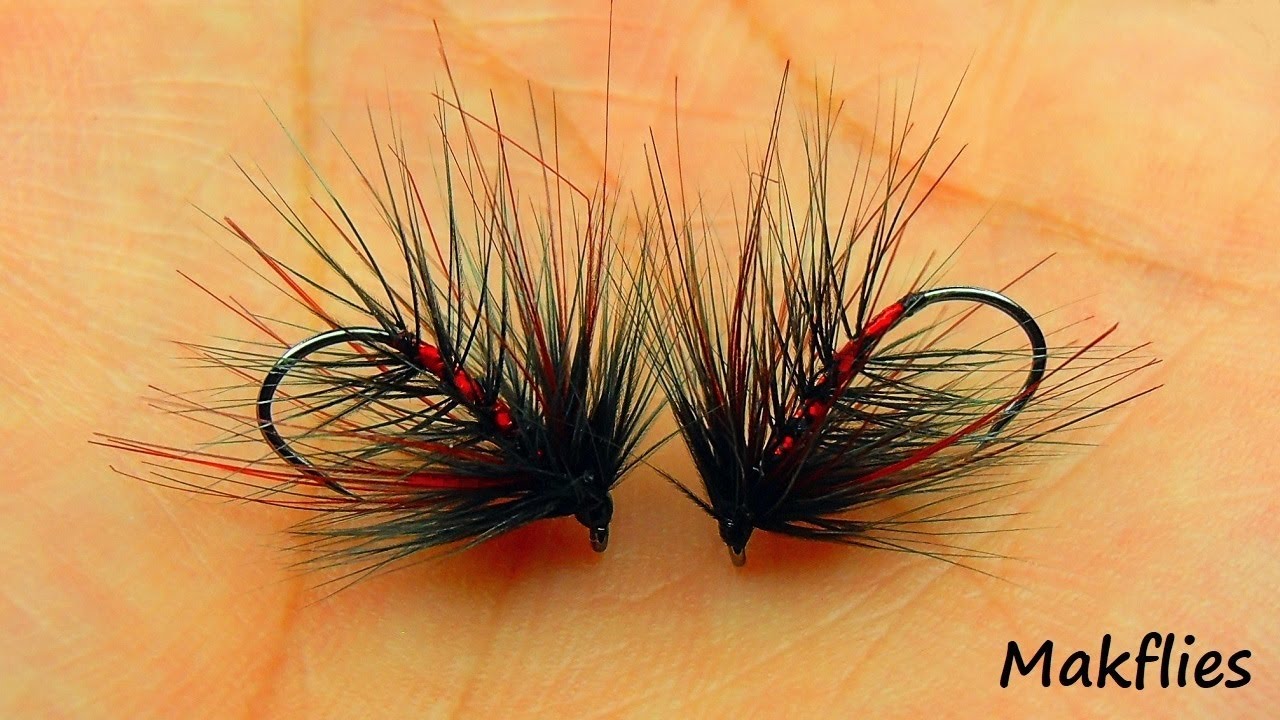 Fly Tying a Loch Bibio Wet Fly by Mak