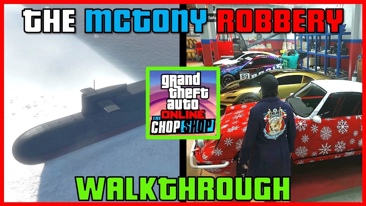 GTA Online Chop Shop - The McTony Robbery | Full Solo Walkthrough | GTA 5 Online Tutorial #gta