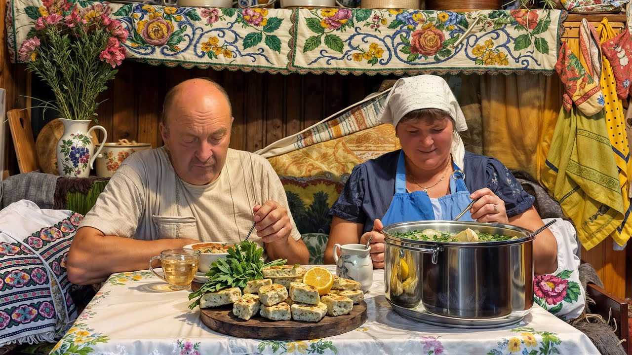 Wiosenny Zielony Barszcz z Wiejskiej Kuchni – Gotowanie na Świeżym Powietrzu