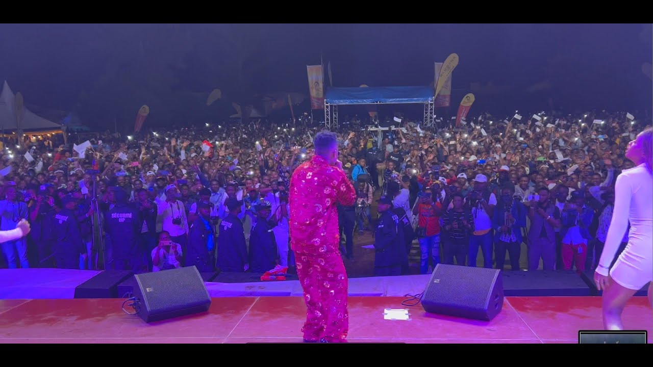 Innoss'B Live @Bukavu sous une forte pluie 10/02/2023 @festivalAmani