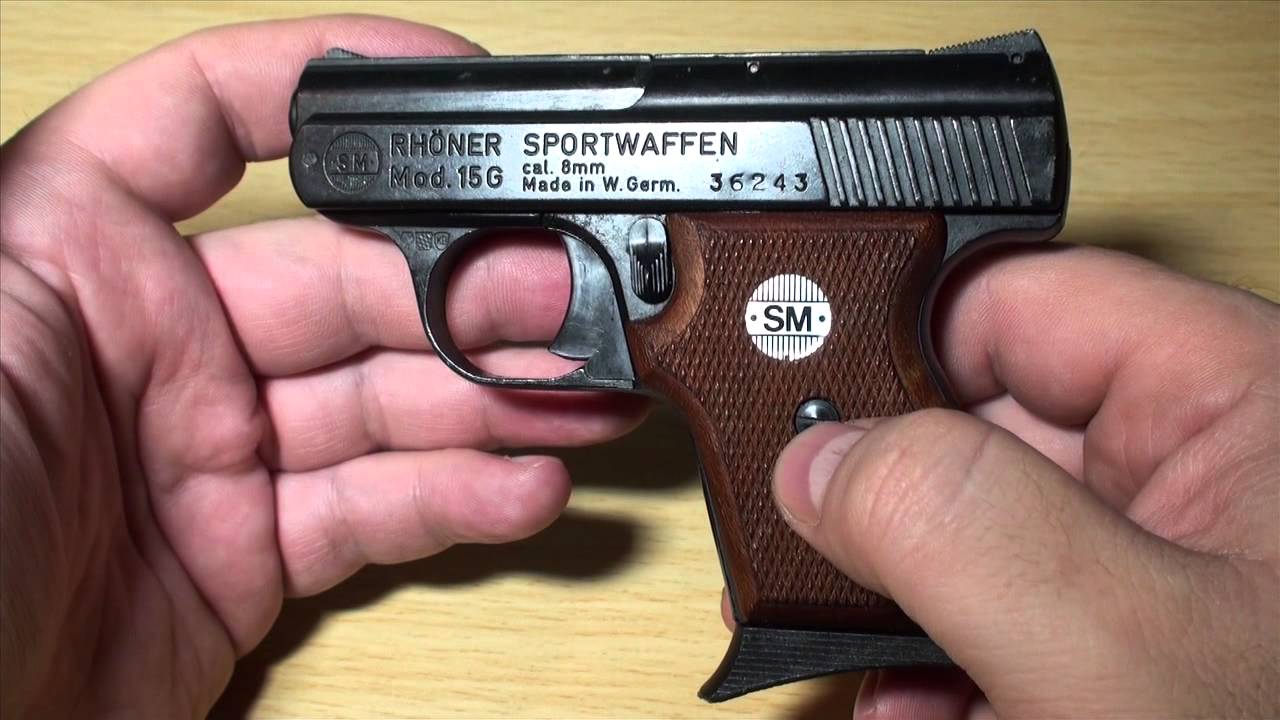 Pistola detonadora RHÖNER Mod. 15G cal. 8mm