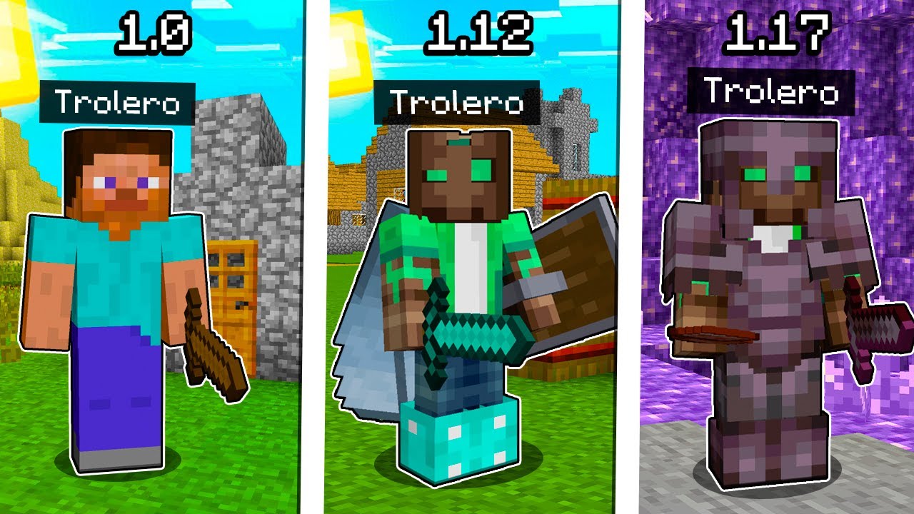 LA VERSIÓN DE MINECRAFT SE ACTUALIZA CADA MINUTO!