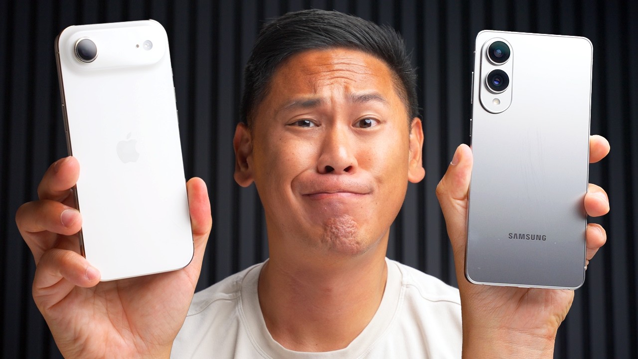 Проигравший? Apple iPhone Air против Samsung Galaxy S25 Edge