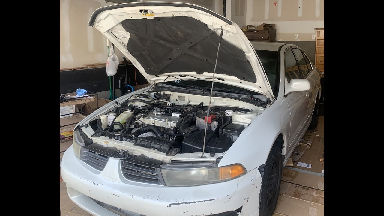 Steering Boots, Inner/Outer Tie Rods, Ball Joint, Control Arm Replacement on Mitsubishi Galant 2002