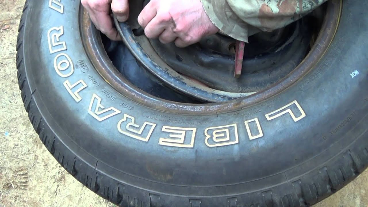 Как вставить камеру в грузовую шину