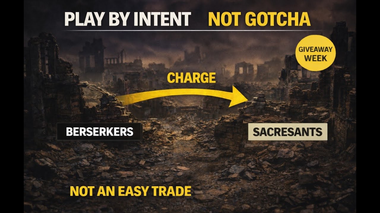 40K Isn&rsquo;t a Gotcha Game &mdash; Play By Intent