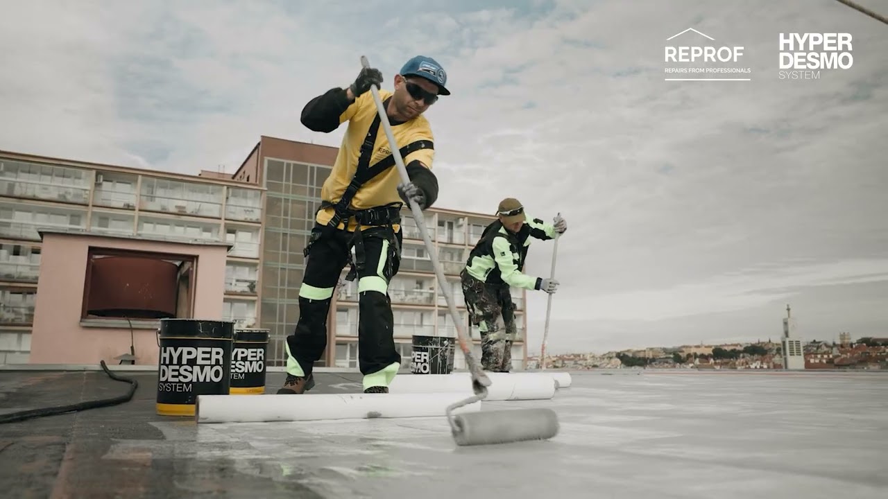 REPROF - tekuté polyuretanové hydroizolace Alchimica (systémy HYPERDESMO)