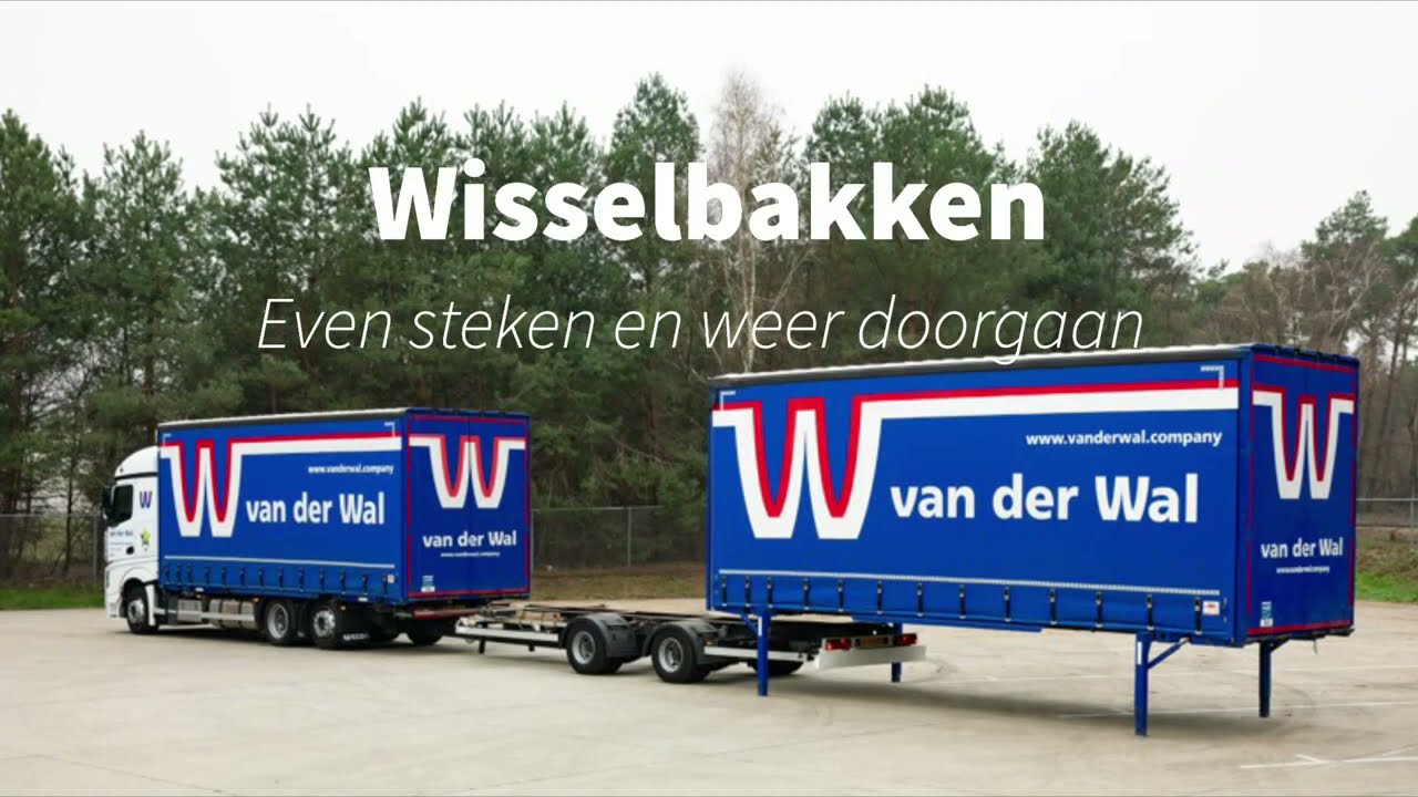 Swap bodies - Smooth pick up | Wissellaadbak: even steken en weer doorgaan