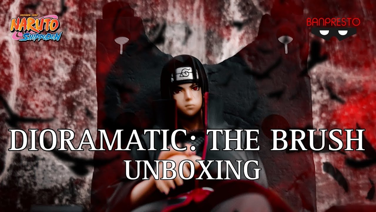 Banpresto - Bandai Namco | Naruto Shippüden Dioramatic A: Uchiha Itachi (The Brush)