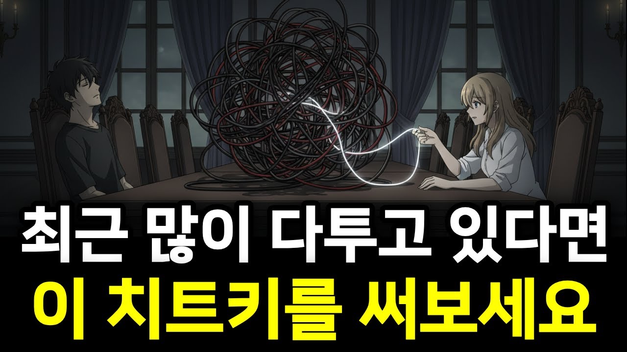 매일 싸우는 연인들을 위한 긴급 처방, 이 5단계 대화법만 알면 관계를 지킬 수 있습니다