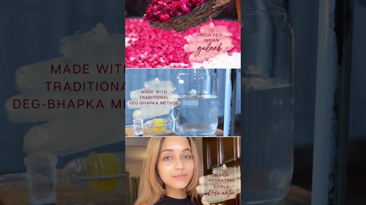Best Natural Edible Rose Water in India | SNAANA