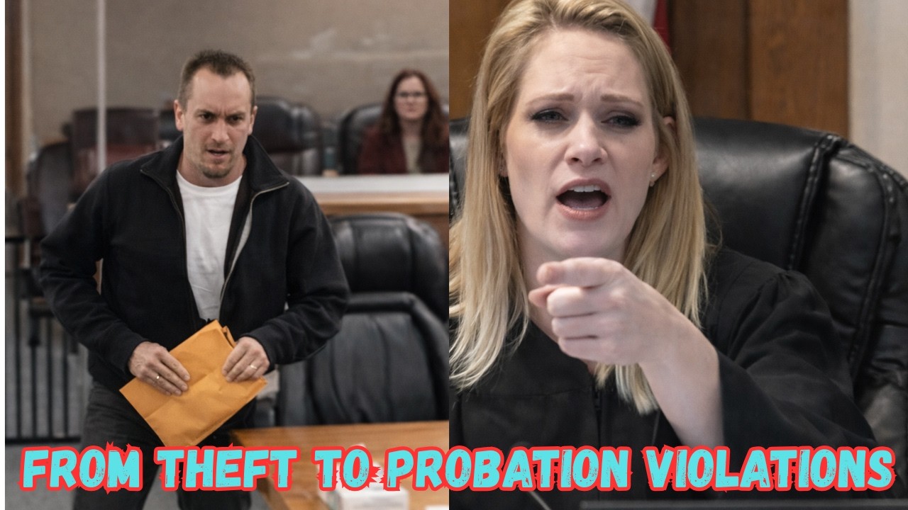From Theft to Probation Violations – Busy Courtroom Session