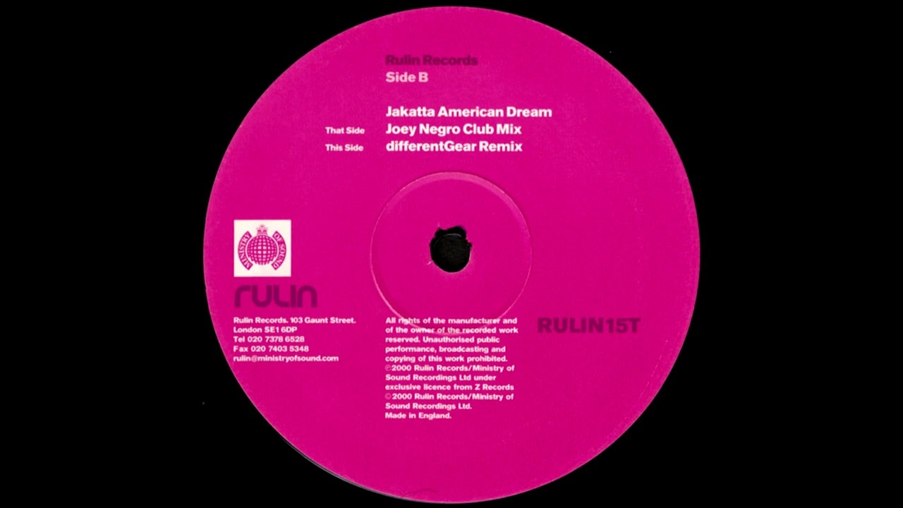 Jakatta – American Dream (Joey Negro Club Mix)