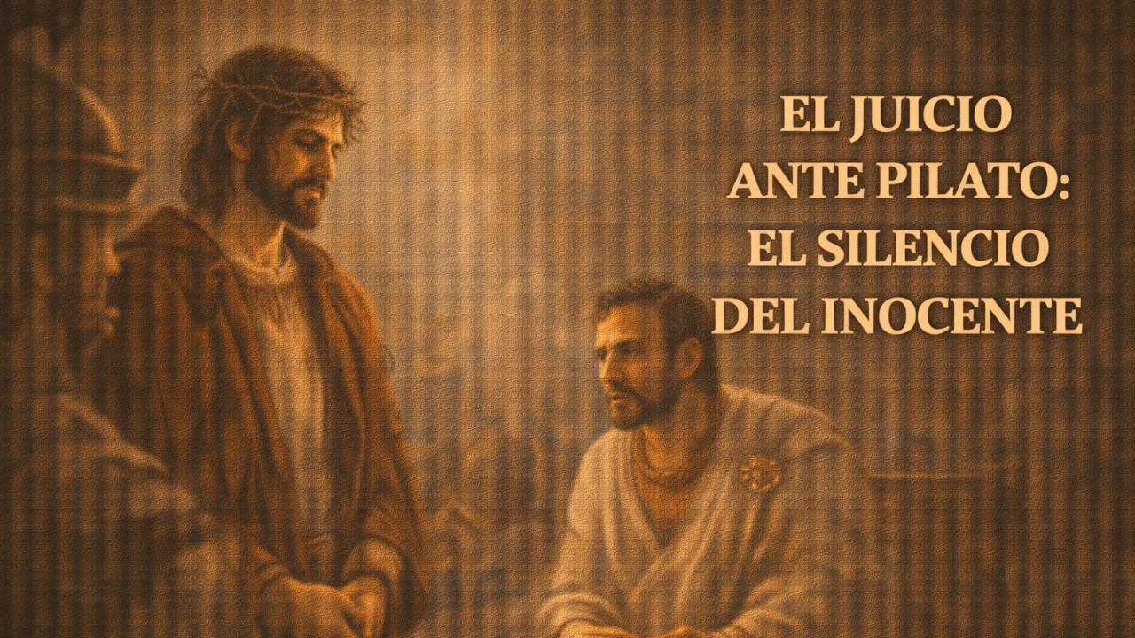 El Juicio Ante Pilato El Silencio Del Inocente