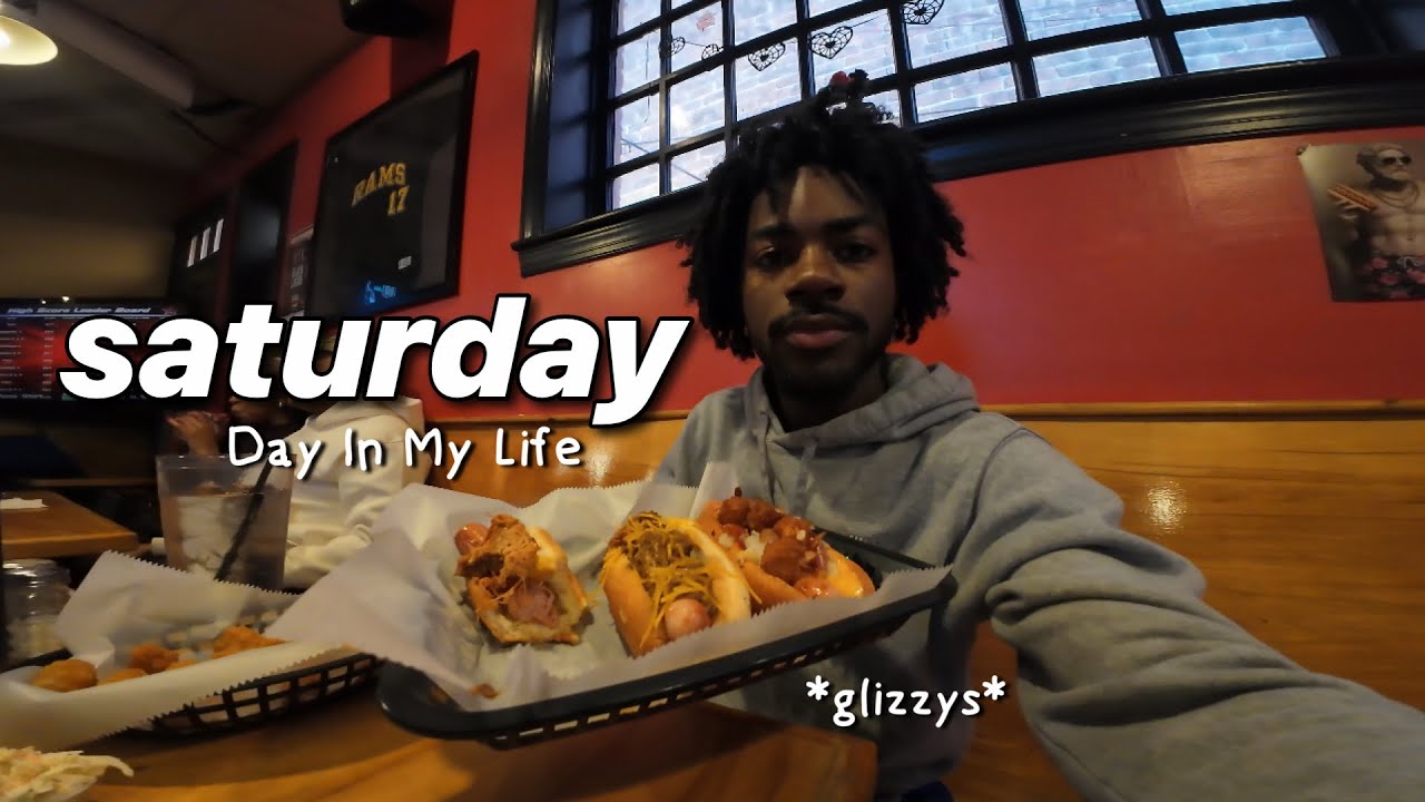 A normal saturday as a college student | trying new food spot 