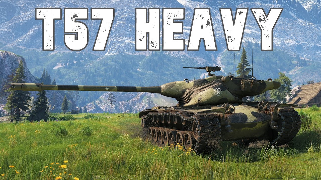 World of Tanks T57 Heavy Tank - 3 Kills 10,7K Damage