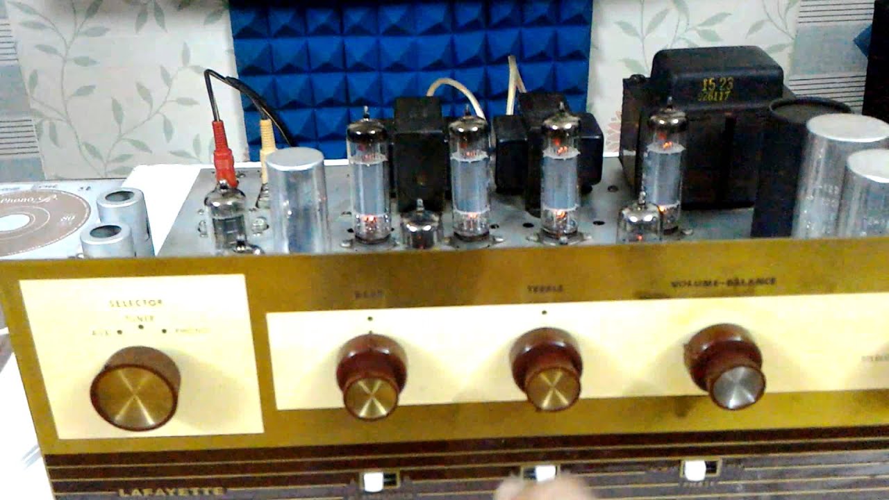 Test Amplifier Tube Lafayette 236