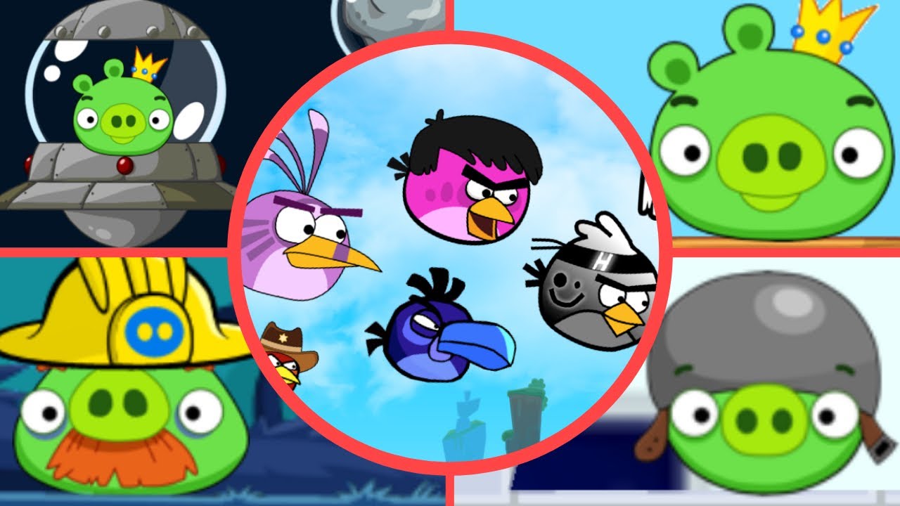 Angry Birds OCs Beta 7 - All Bosses (Luta dos Bosses)
