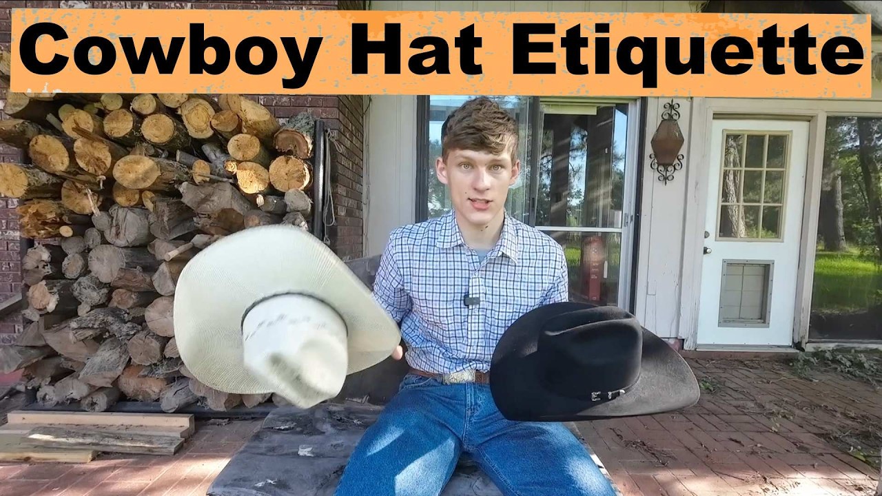 cowboy hat etiquette