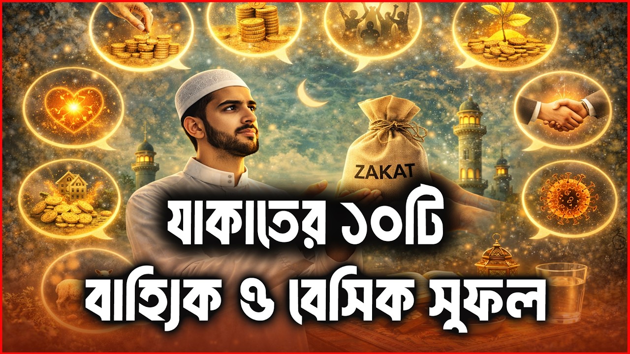 যাকাতের ১০টি বাহ্যিক ও বেসিক সুফল | ইসলামিক সাওয়াল জাওয়াব | Rj Safwan | JAGOFM