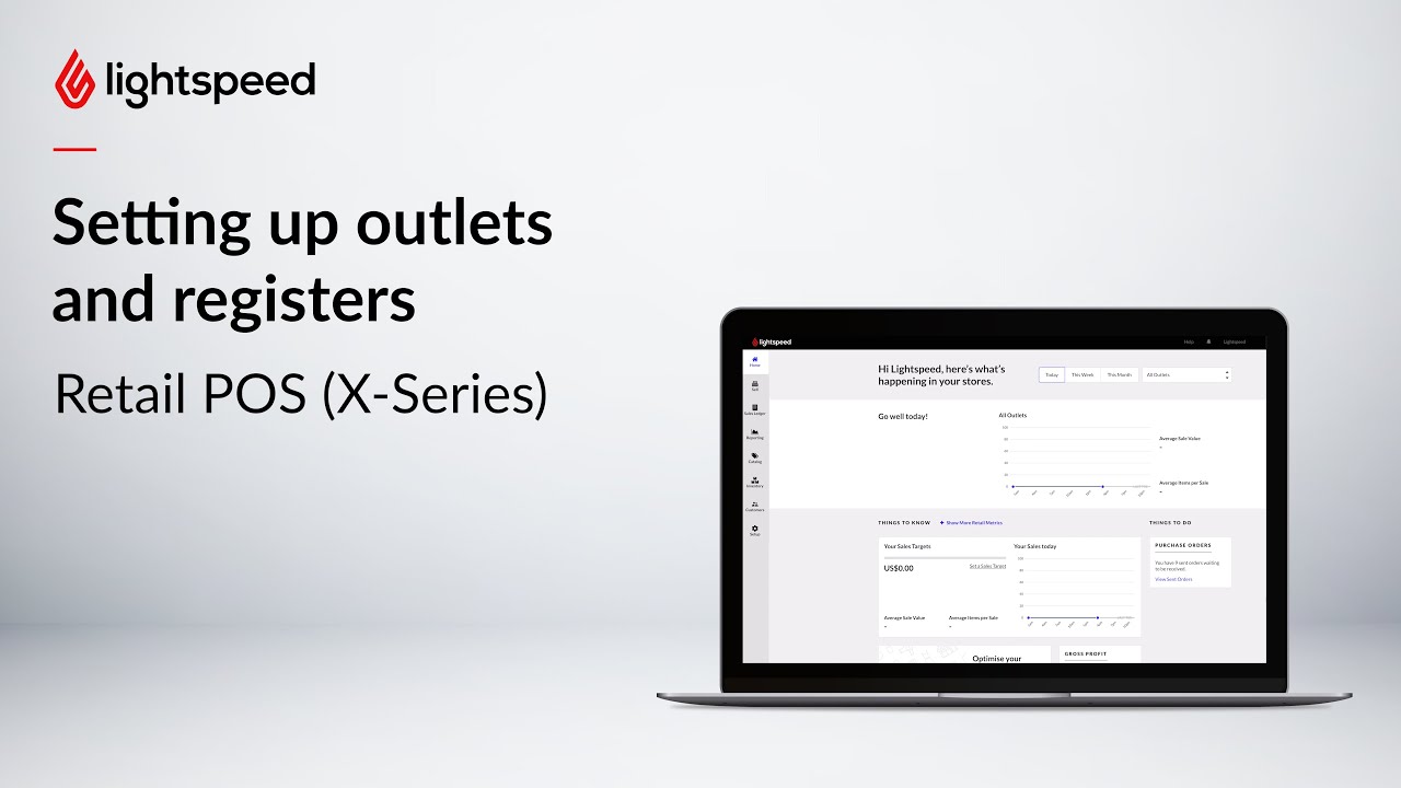 Setting up outlets and registers