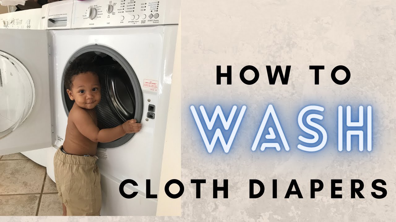 How to Wash Cloth Diapers || My Simple Cloth Diaper Wash Routine!