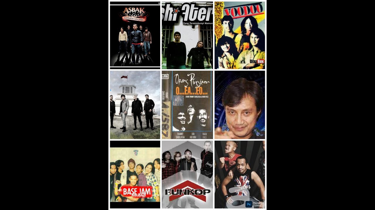 Album kompilasi musik Indonesia part  2 dilengkapi dengan video klip