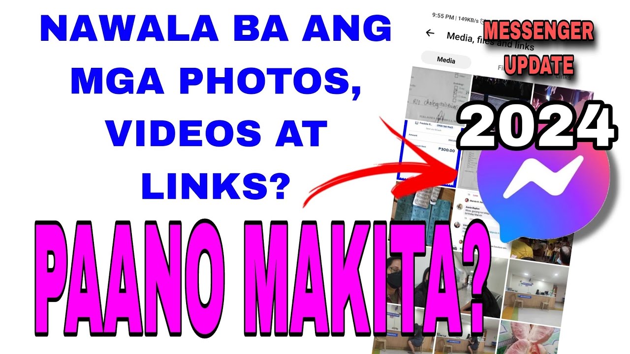 HOW TO RECOVER MISSING PHOTOS, VIDEOS, AND LINKS IN FACEBOOK MESSENGER 2024? | MEDIA FILES