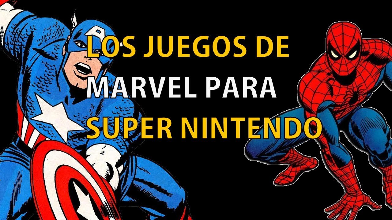 TOP LOS MEJORES JUEGOS De LOS VENGADORES PARA SUPER NINTENDO l Avengers : End Game
