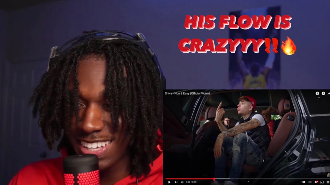 DOES SHIVA RUN THE ITALY RAP SCENE?? Shiva - Non è Easy (Official Video) American REACTION!