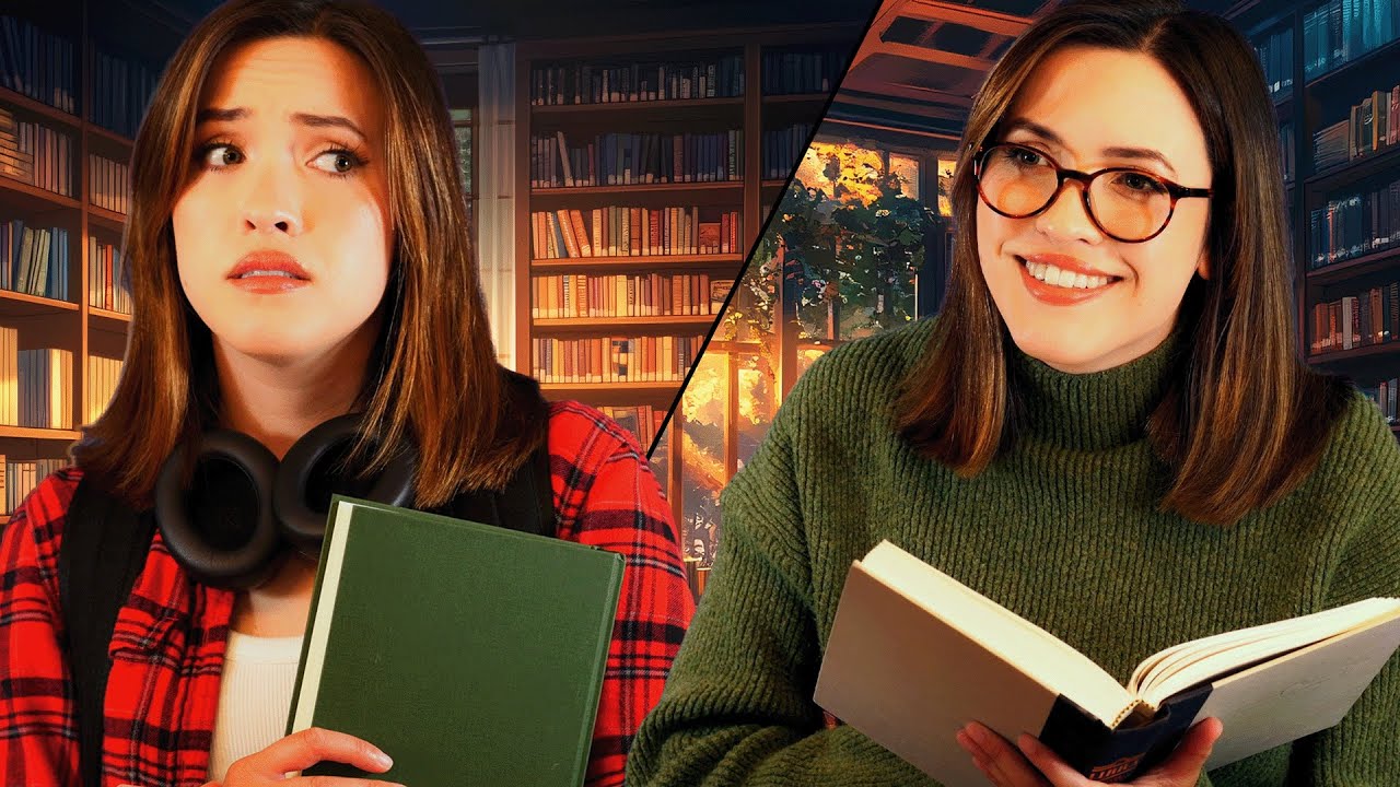 ASMR | Cozy Librarian vs Moody Teen (Dialogue Scene; Tingly Cosplay)