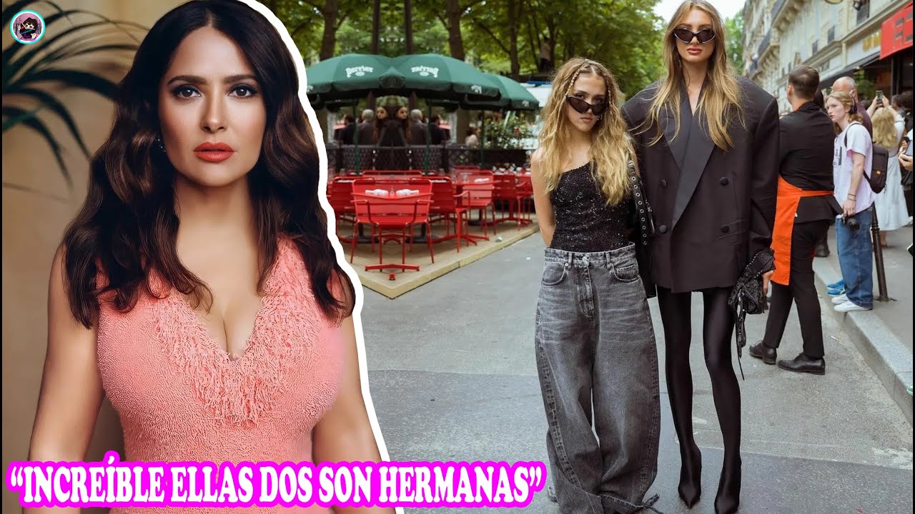 Hija De Salma Hayek Valentina Y Su Hermana Se Roban Las Miradas En París